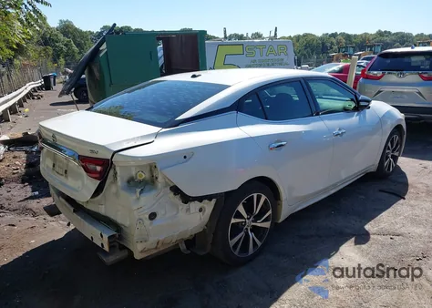 2016 Nissan Maxima 3.5 Sv из США, поврежденный, VIN 1N4AA6AP6GC443090